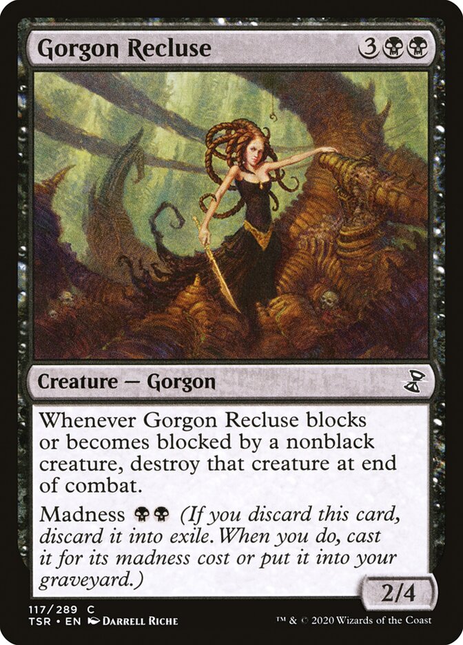 Gorgon Recluse 117/289 (Time Spiral: Remastered)  - Foil