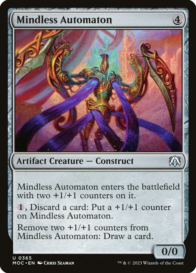 Mindless Automaton 365/444 (Commander: March of the Machine) 