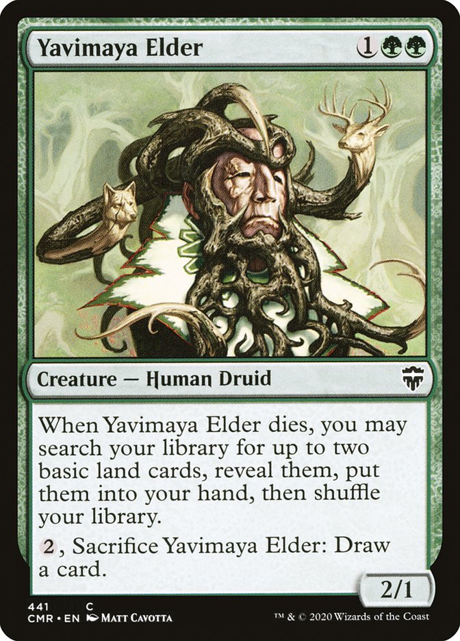 Yavimaya Elder 441 (Commander Legends) 