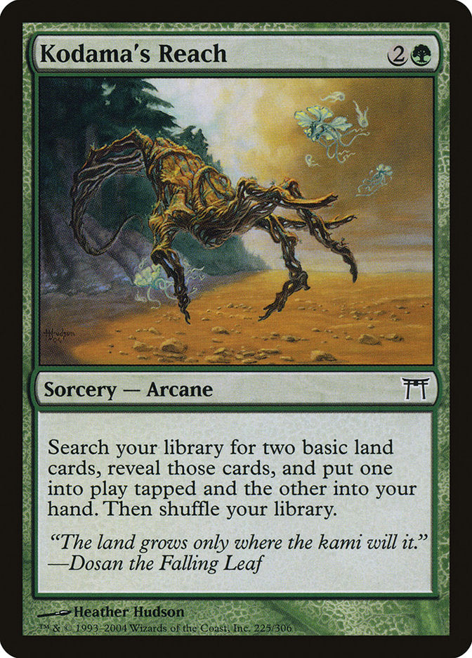 Kodama's Reach 225/306 (Champions of Kamigawa) 