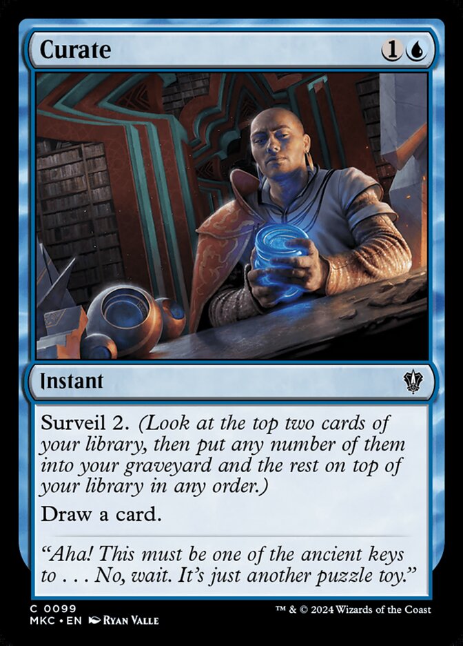 Curate 99/311 (Commander: Murders at Karlov Manor) 