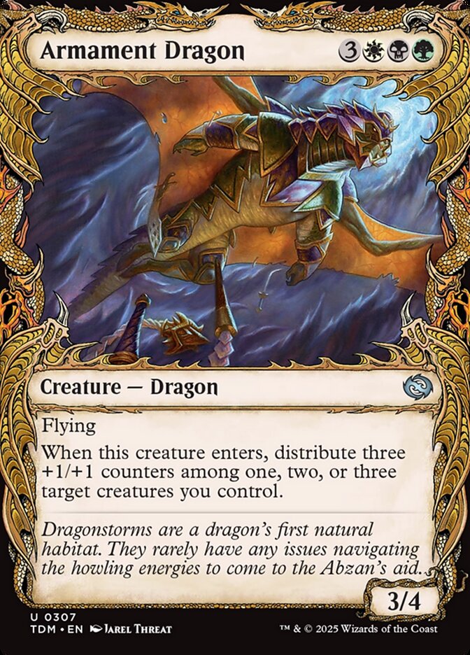 Armament Dragon 307/291 (Tarkir: Dragonstorm)  - Showcase
