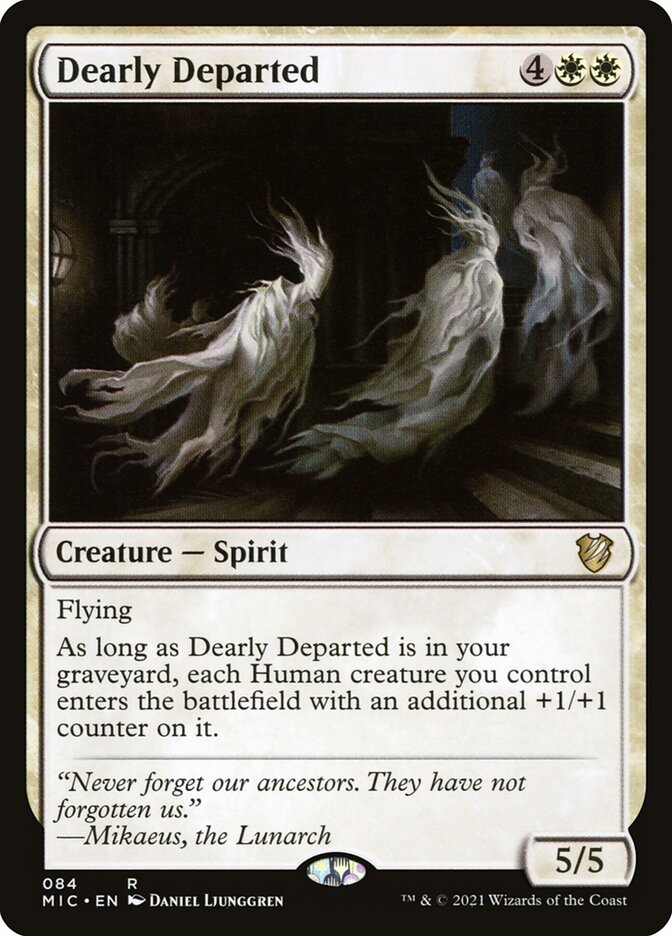 Dearly Departed 84/38 (Commander: Innistrad: Midnight Hunt) 
