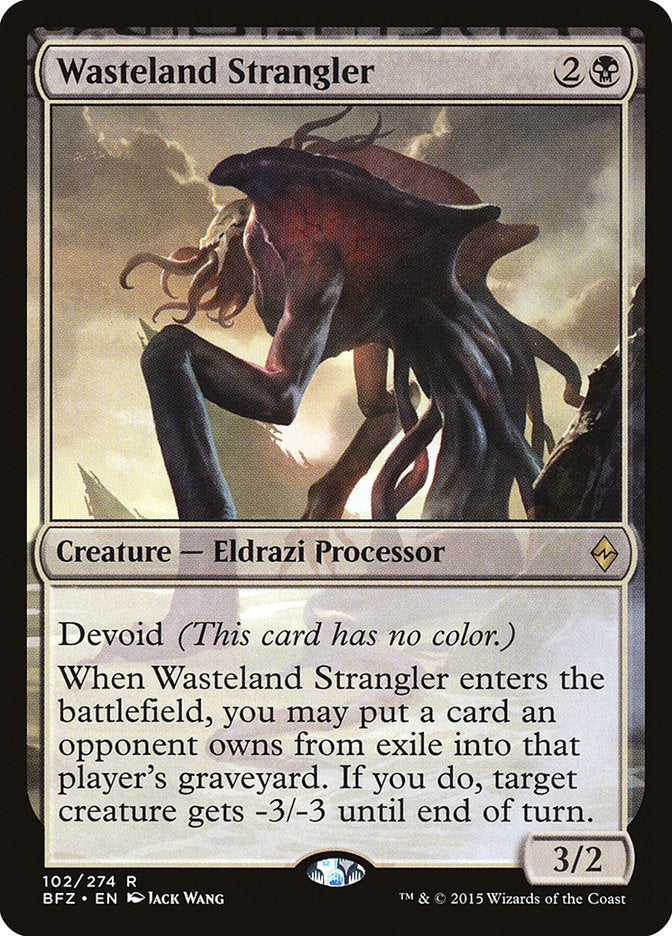 Wasteland Strangler 102/274 (Battle for Zendikar) 