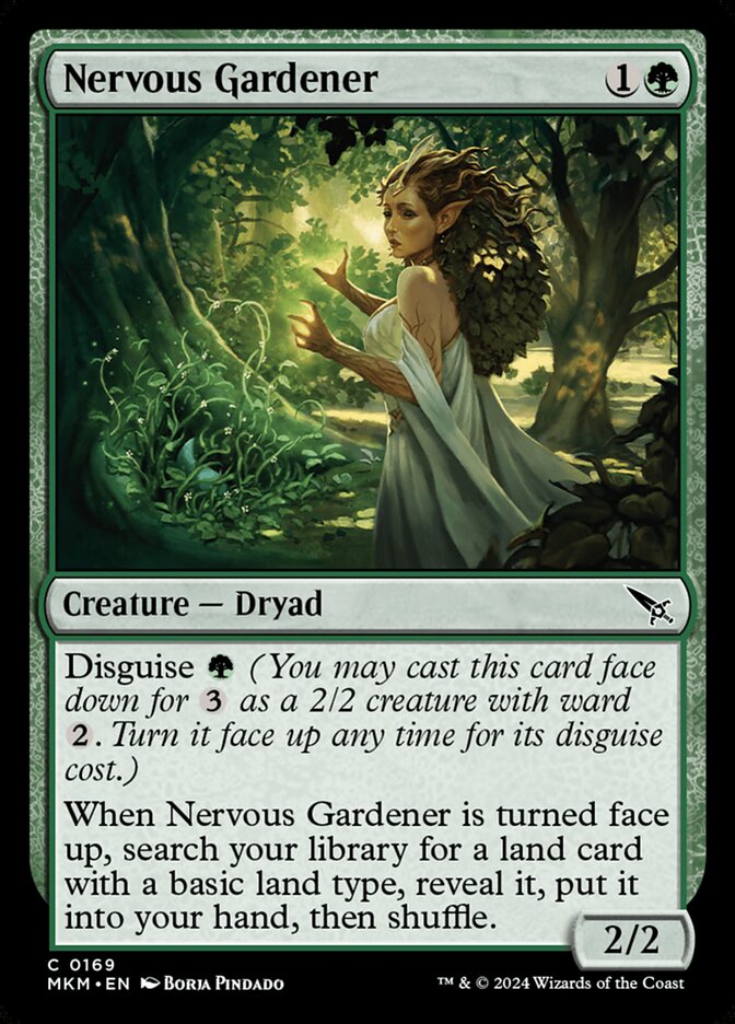 Nervous Gardener 169/286 (Murders at Karlov Manor) 