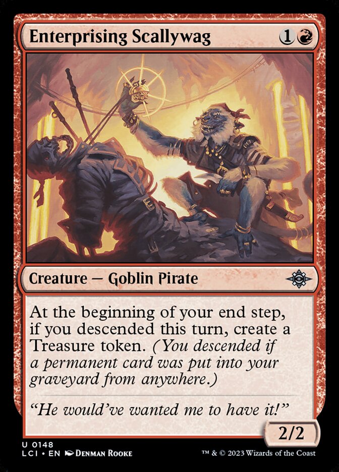 Enterprising Scallywag 148/291 (The Lost Caverns of Ixalan) 