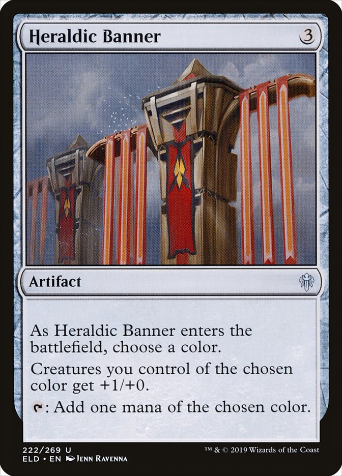 Heraldic Banner 222 (Throne of Eldraine) 