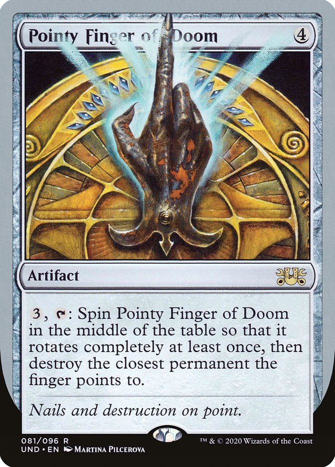 Pointy Finger of Doom 81/96 (Unsanctioned) 