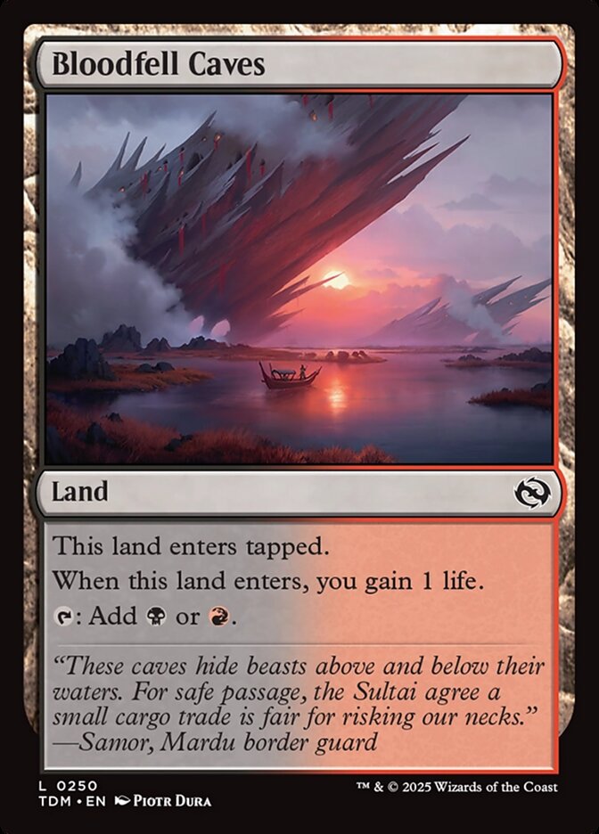Bloodfell Caves 250 (Tarkir: Dragonstorm) 