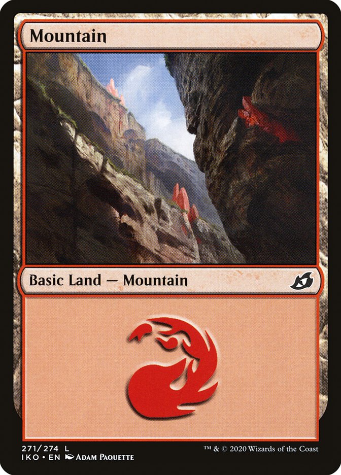 Mountain 271/274 (Ikoria: Lair of Behemoths)  - Foil