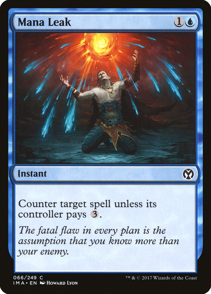 Mana Leak 66/249 (Iconic Masters) 