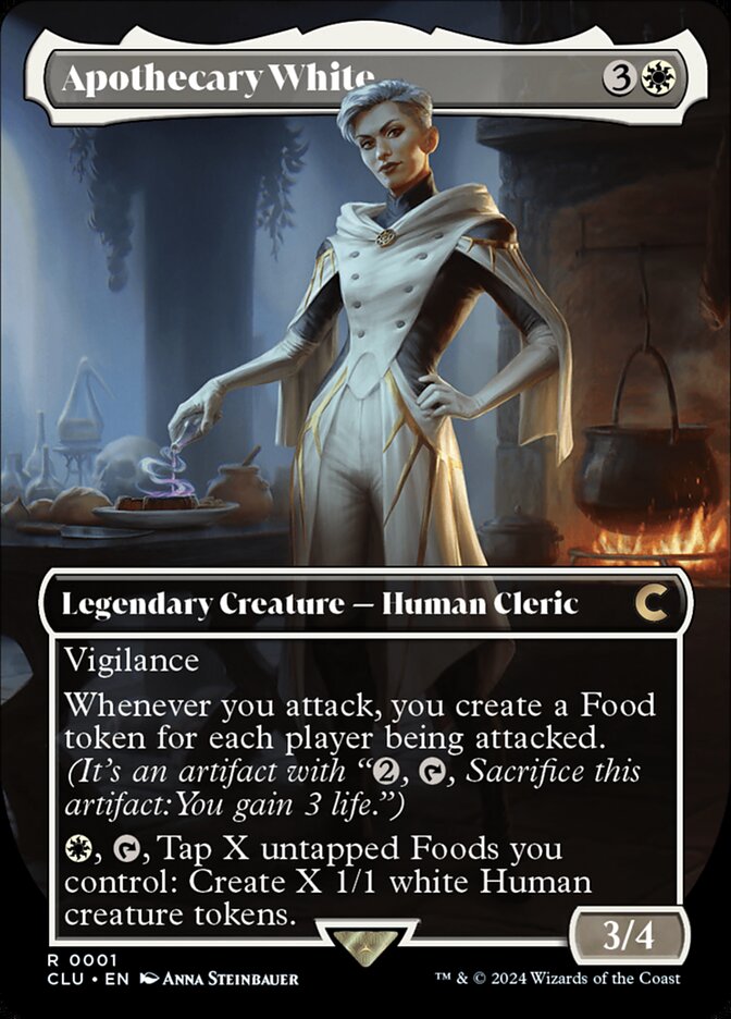 Apothecary White 1 (Ravnica: Clue Edition)  - Borderless