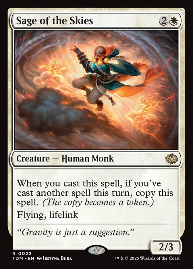 Sage of the Skies 22 (Tarkir: Dragonstorm) 
