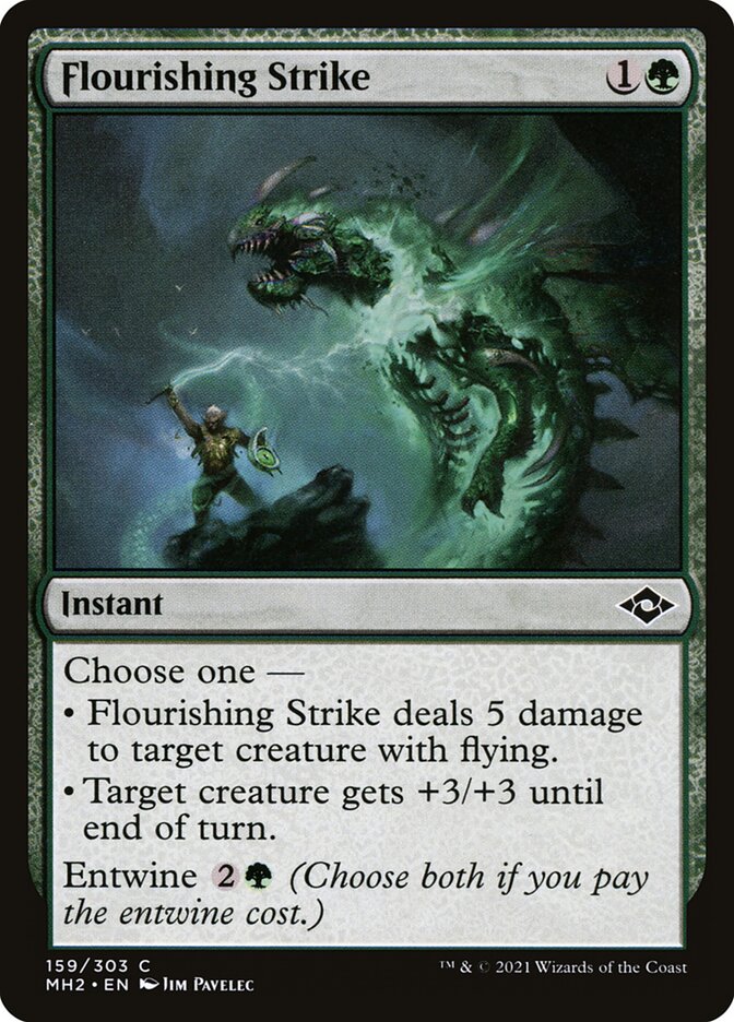 Flourishing Strike 159 (Modern Horizons 2)  - Foil