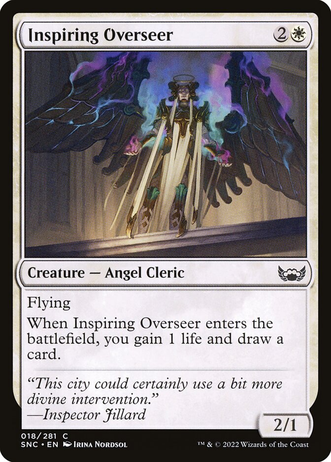 Inspiring Overseer 18 (Streets of New Capenna) 