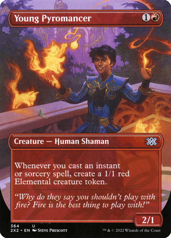Young Pyromancer 364/331 (Double Masters 2022)  - Foil