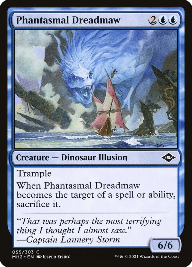 Phantasmal Dreadmaw 55 (Modern Horizons 2) 