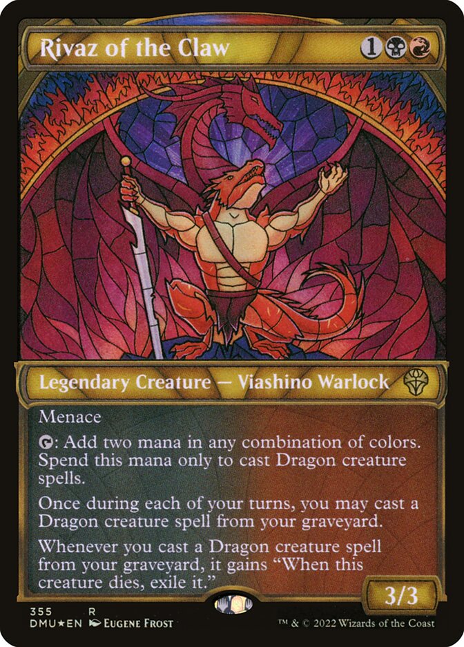 Rivaz of the Claw 355/281 (Dominaria United)  - Foil