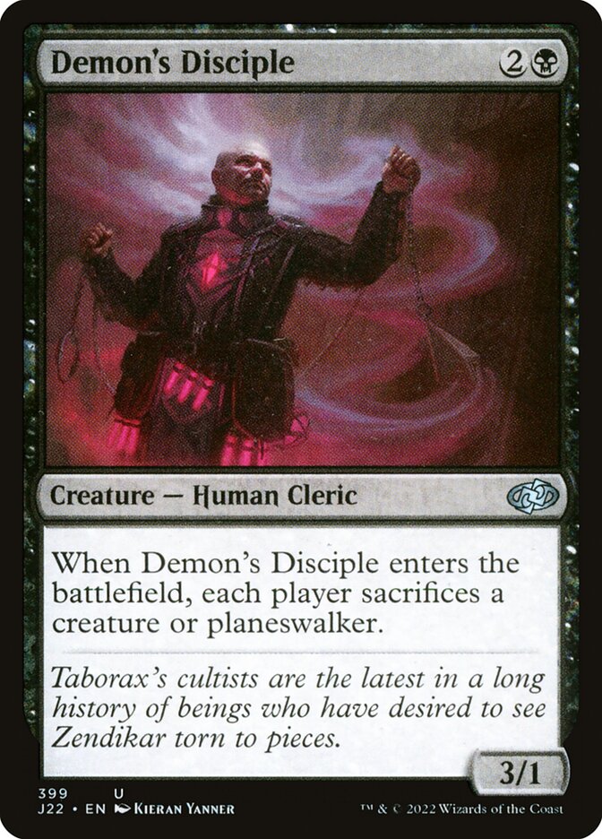Demon's Disciple 399/834 (Jumpstart 2022) 