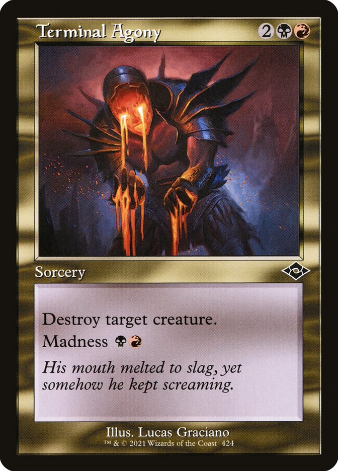 Terminal Agony 424 (Modern Horizons 2)  - Foil