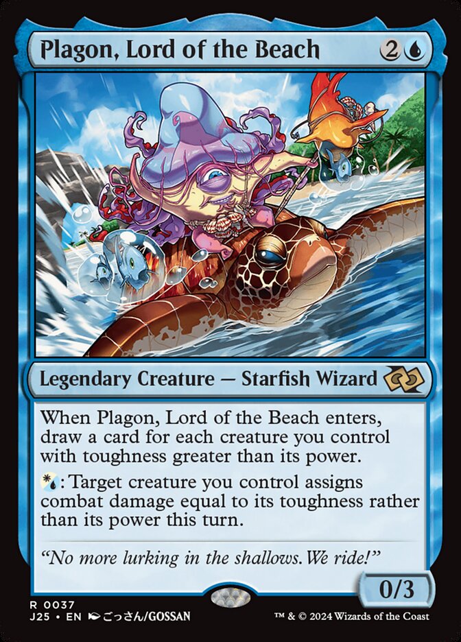 Plagon, Lord of the Beach 37/779 (Foundations Jumpstart) 