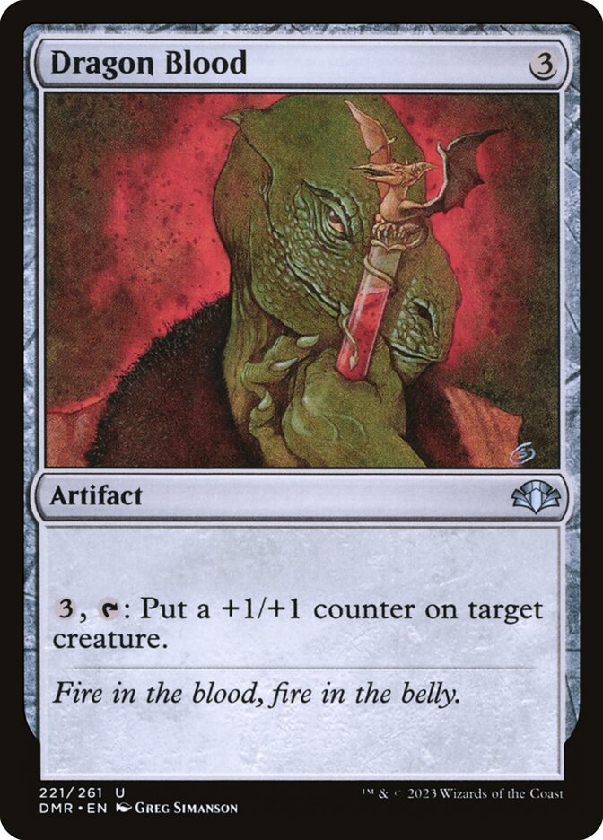 Dragon Blood 221/261 (Dominaria Remastered) 