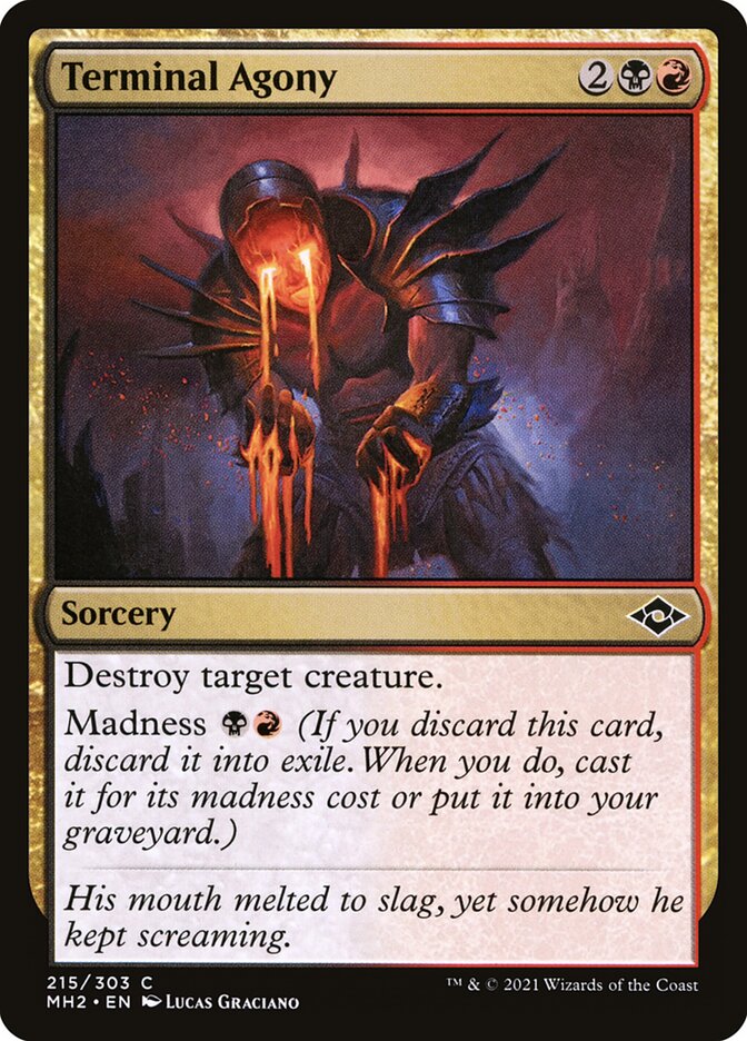 Terminal Agony 215 (Modern Horizons 2)  - Foil