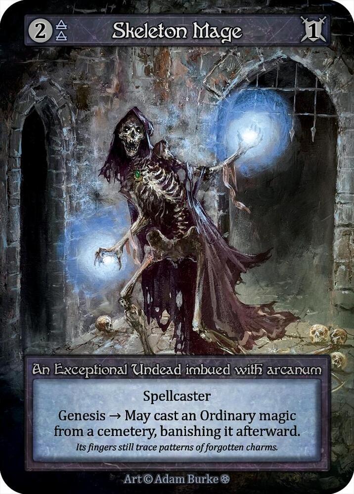 Skeleton Mage  (Gothic) 
