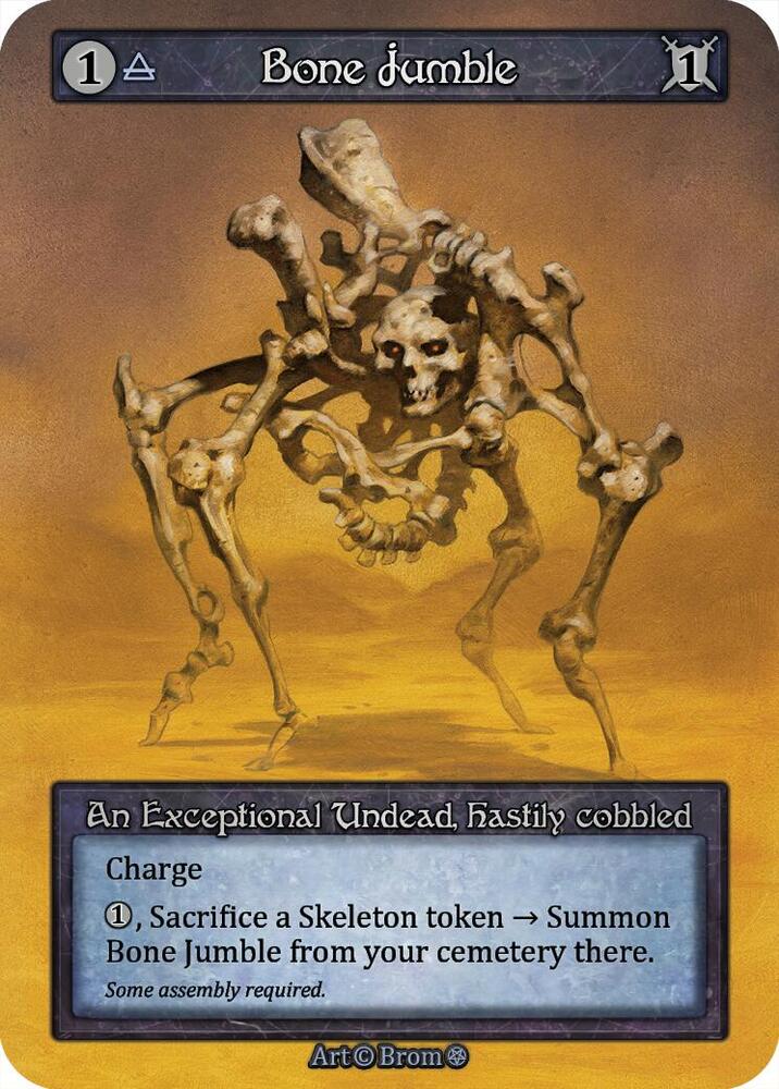 Bone Jumble  (Gothic) 