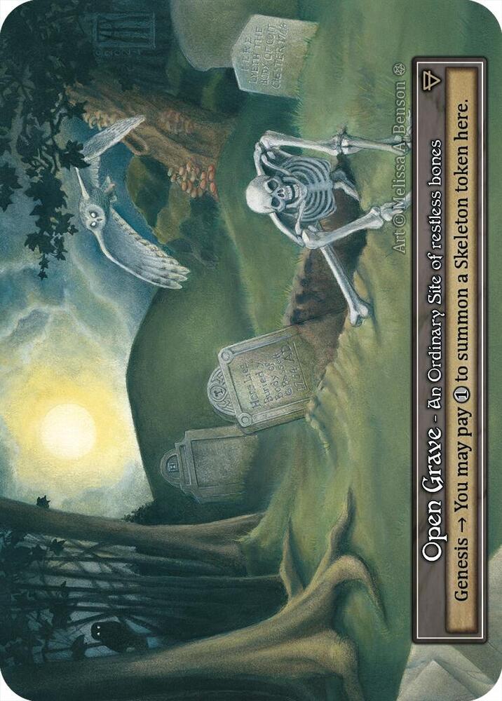 Open Grave  (Gothic)  - Foil