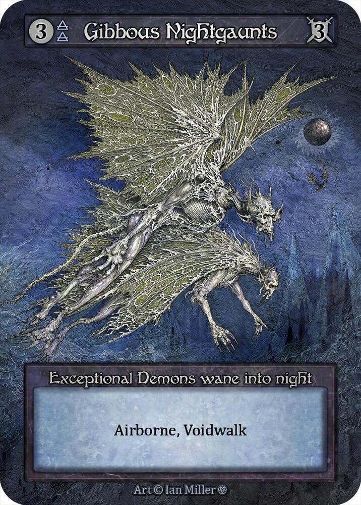 Gibbous Nightgaunts  (Gothic) 