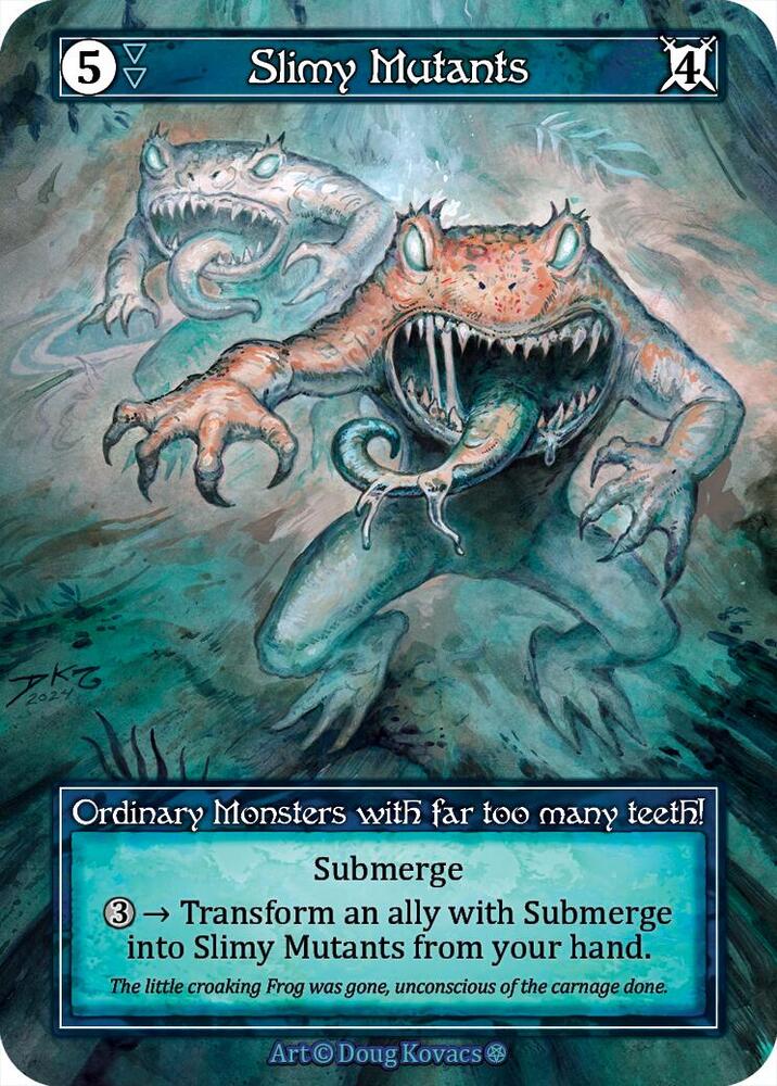 Slimy Mutants  (Gothic)  - Foil