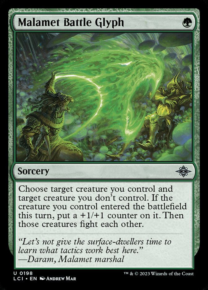 Malamet Battle Glyph 198/291 (The Lost Caverns of Ixalan) 