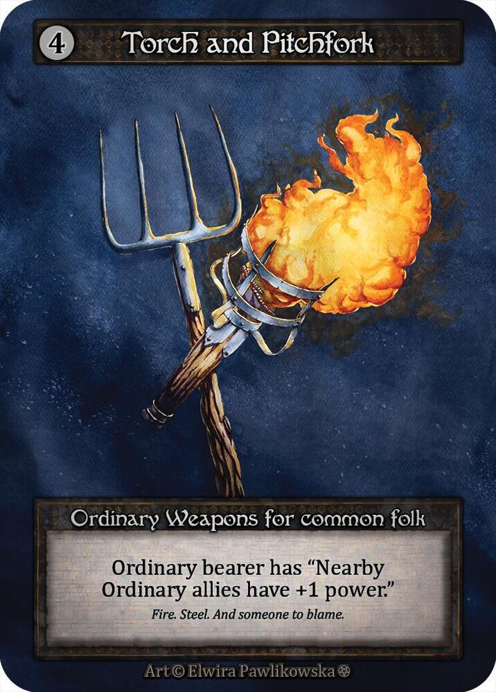Torch and Pitchfork  (Gothic) 