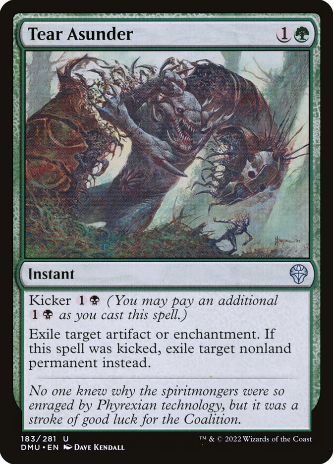Tear Asunder 183 (Dominaria United)  - Foil