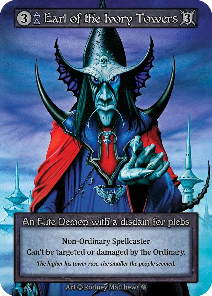 Earl of the Ivory Towers  (Gothic) 