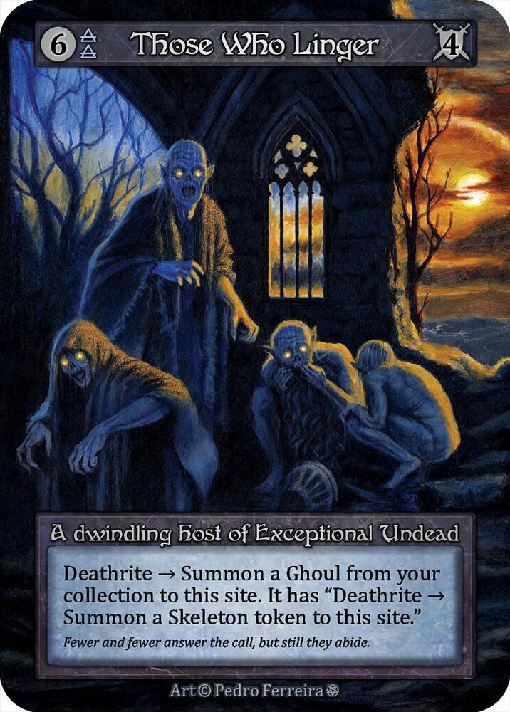 Those Who Linger  (Gothic) 