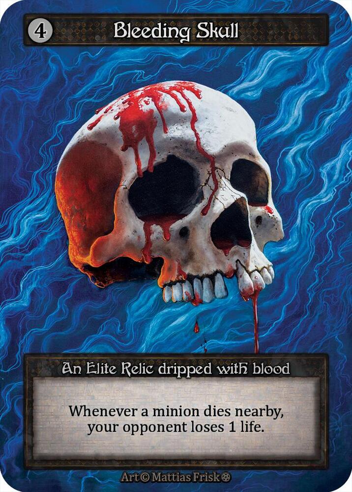 Bleeding Skull  (Gothic) 