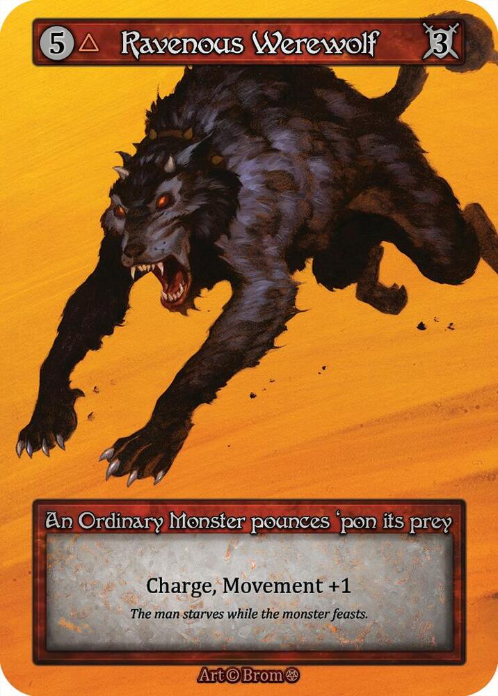 Ravenous Werewolf  (Gothic) 