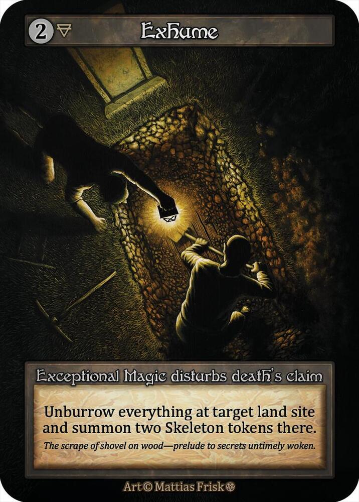 Exhume  (Gothic) 