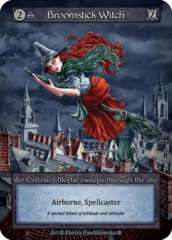 Broomstick Witch  (Gothic) 