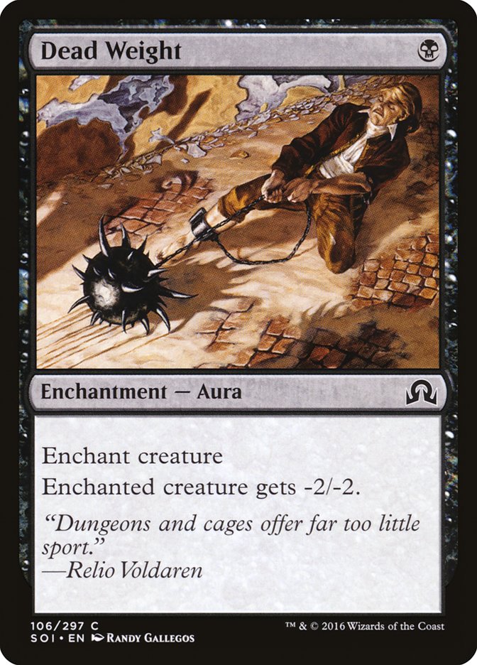 Dead Weight 106/297 (Shadows over Innistrad) 