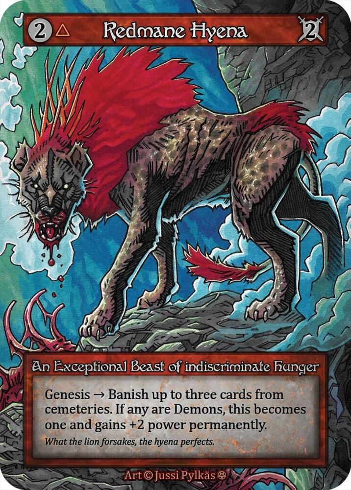 Redmane Hyena  (Gothic) 