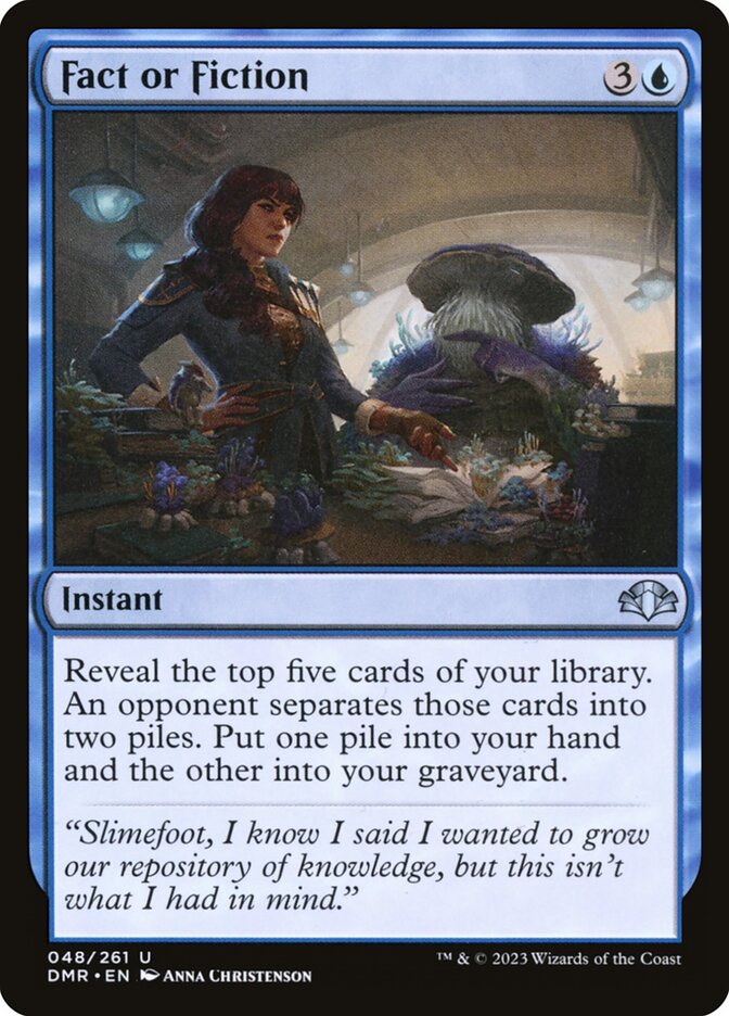 Fact or Fiction 48/261 (Dominaria Remastered) 