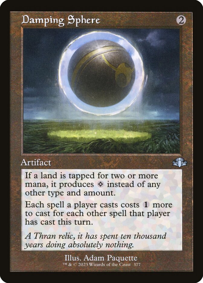 Damping Sphere 377 (Dominaria Remastered)  - Retro