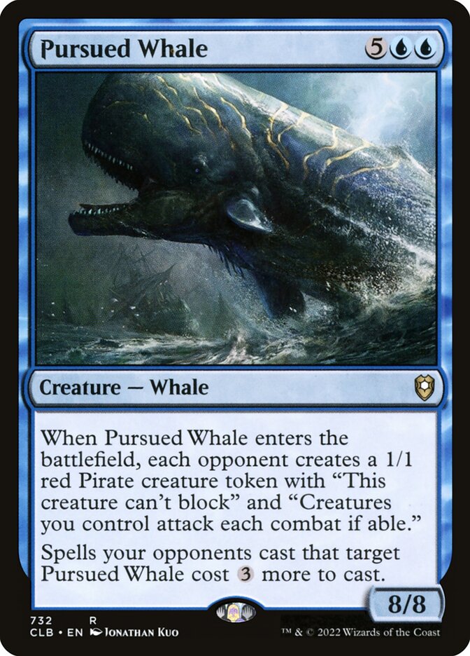 Pursued Whale 732 (Commander Legends: Battle for Baldur's Gate) 