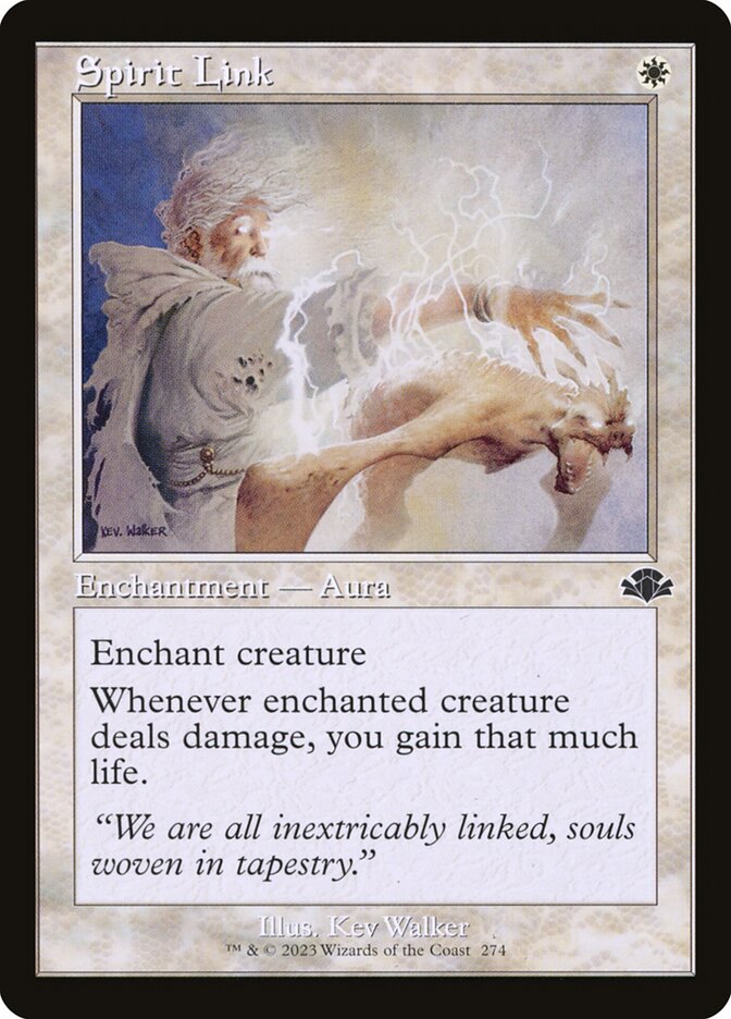 Spirit Link 274/261 (Dominaria Remastered)  - Retro