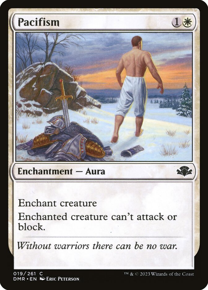 Pacifism 19/261 (Dominaria Remastered) 