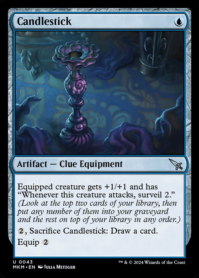 Candlestick 43 (Murders at Karlov Manor)  - Foil