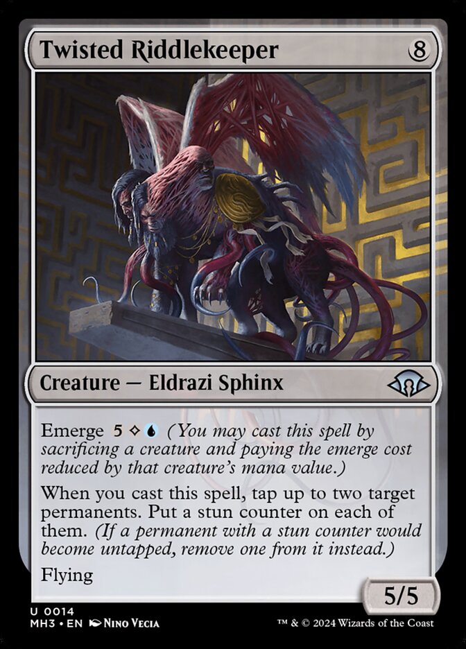Twisted Riddlekeeper 14/319 (Modern Horizons 3)  - Foil